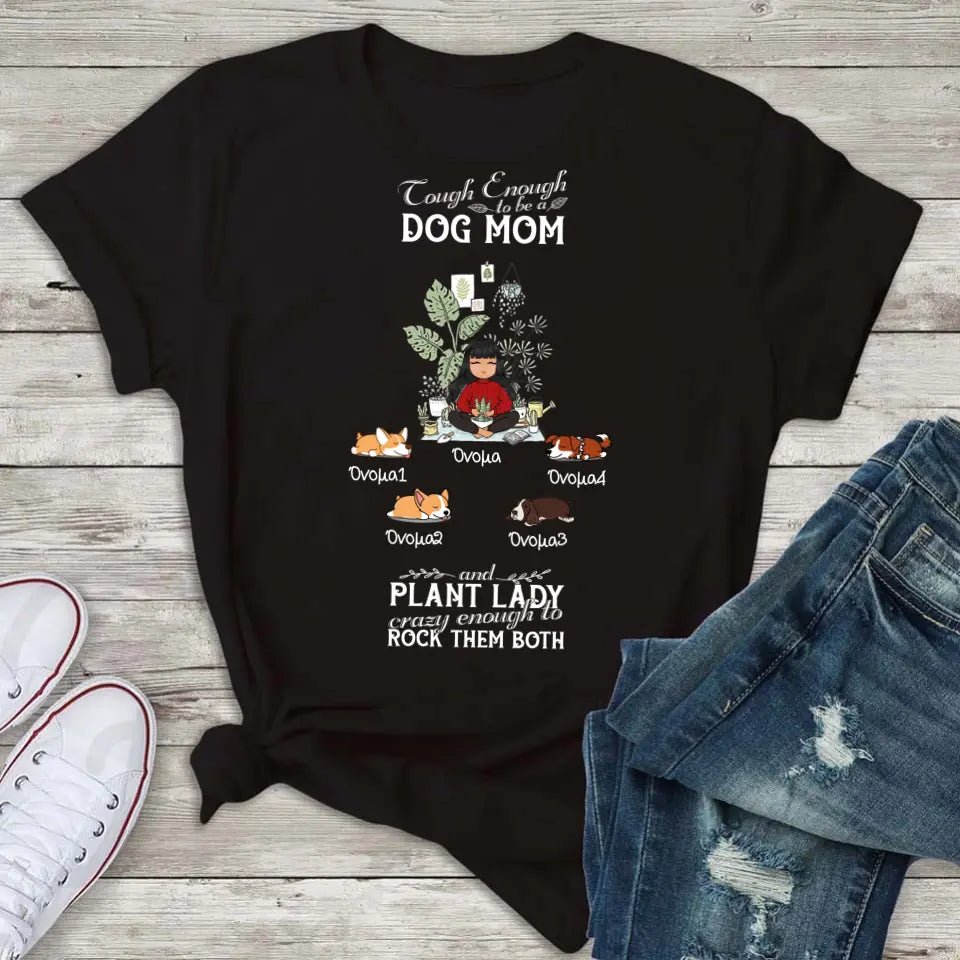 Dog & Plant mom - 048 - Μπλούζα